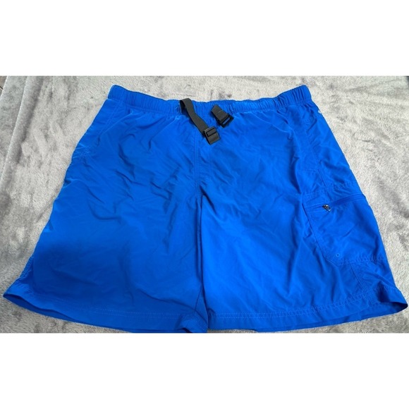 Columbia Other - Columbia Mens XL Blue Swim Trunks Shorts Omni-Shade Sun Protection Mesh Lined